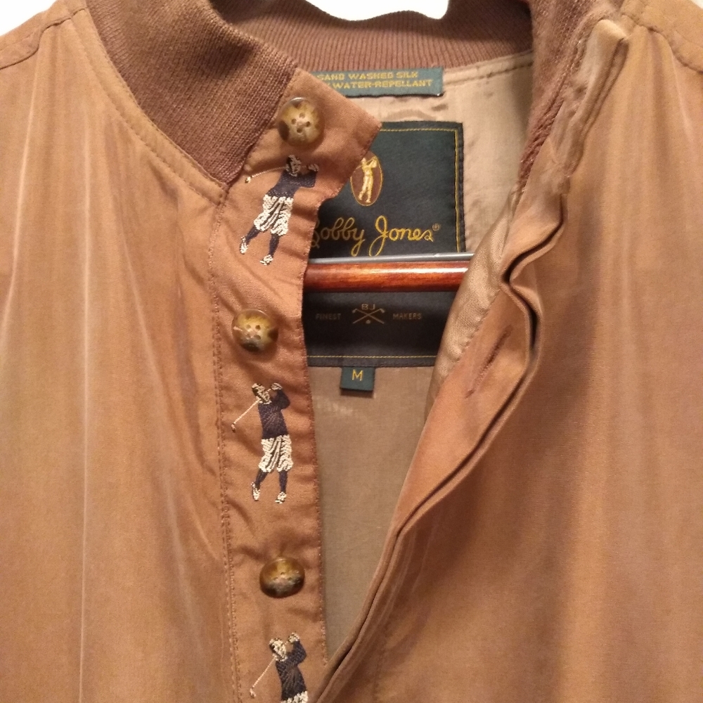 Bobby Jones pullover windbreaker jacket